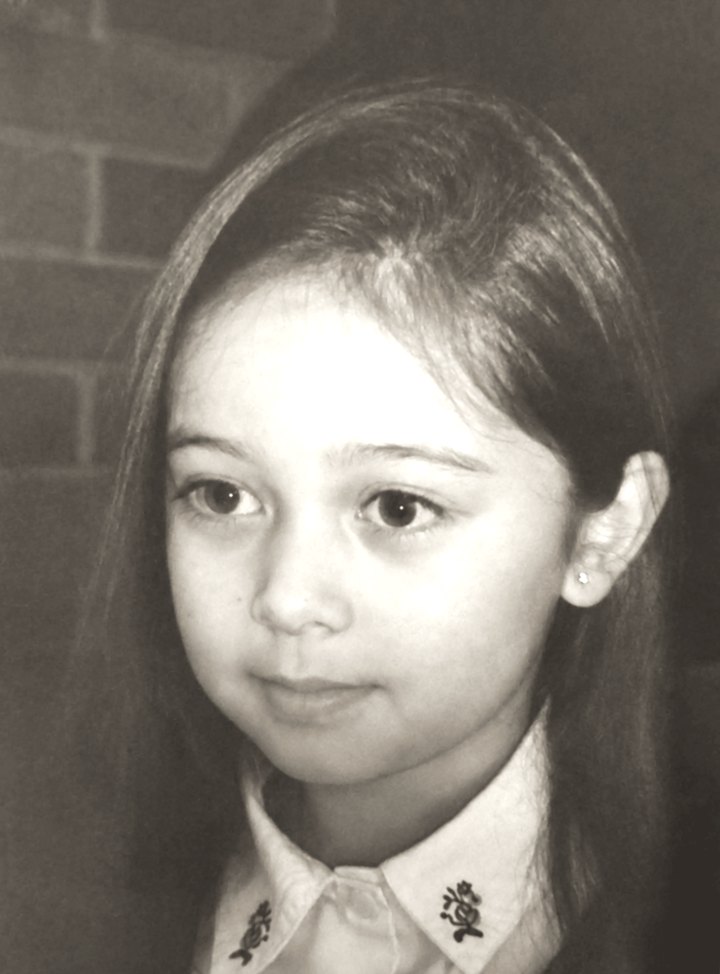 Emmy as a young child